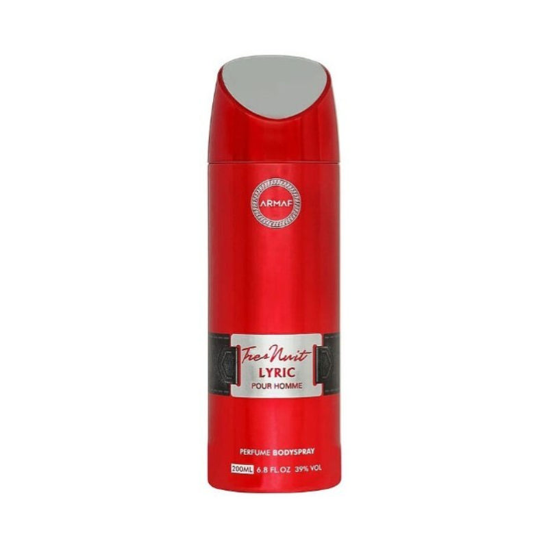 Armaf Tres Nuit Lyric Deodorant spray pentru bărbați Volum 200 ml