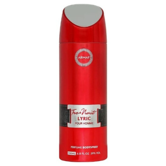 Armaf Tres Nuit Lyric Deodorant spray pentru bărbați