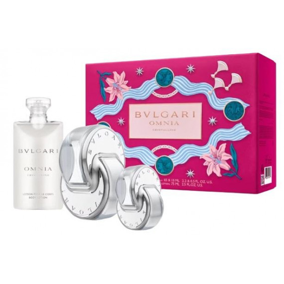 Set cadou Bvlgari Omnia Crystalline pentru femei