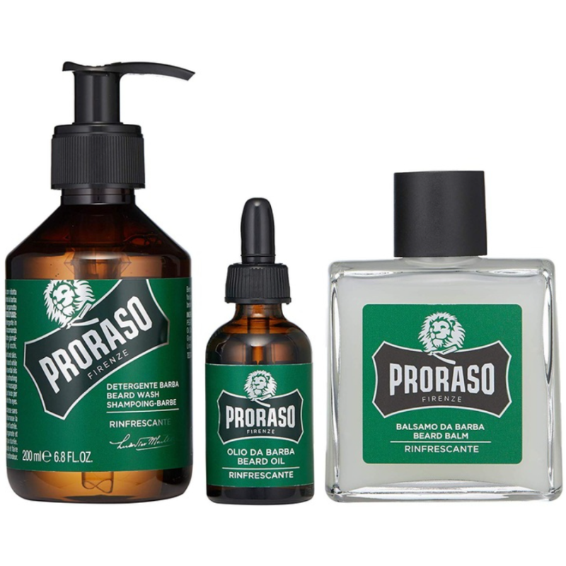 Proraso Metal Box Beard Care Refreshing Set de 3 piese
