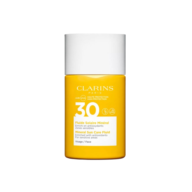 Clarins Mineral Sun Care Fluid SPF30 Fluid mineral de protecție solară pentru față Tester