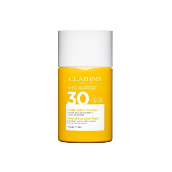 Clarins Mineral Sun Care Fluid SPF30 Fluid mineral de protecție solară pentru față Tester