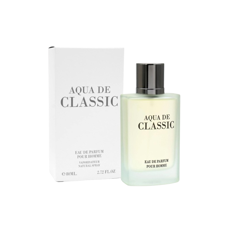 Fragrance World Aqua de Classic Apă de parfum pentru bărbați EDP Volum 80 ml
