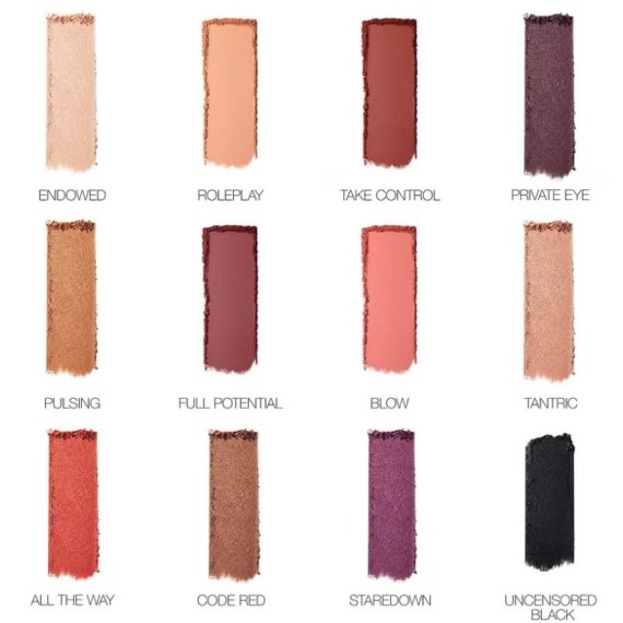 Nars Extreme Effect Palette Paletă de farduri de ochi tester