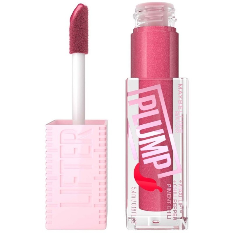 Maybelline Lifter Plump Luciu de buze voluminos și hidratant Volum 002 Mauve Bite