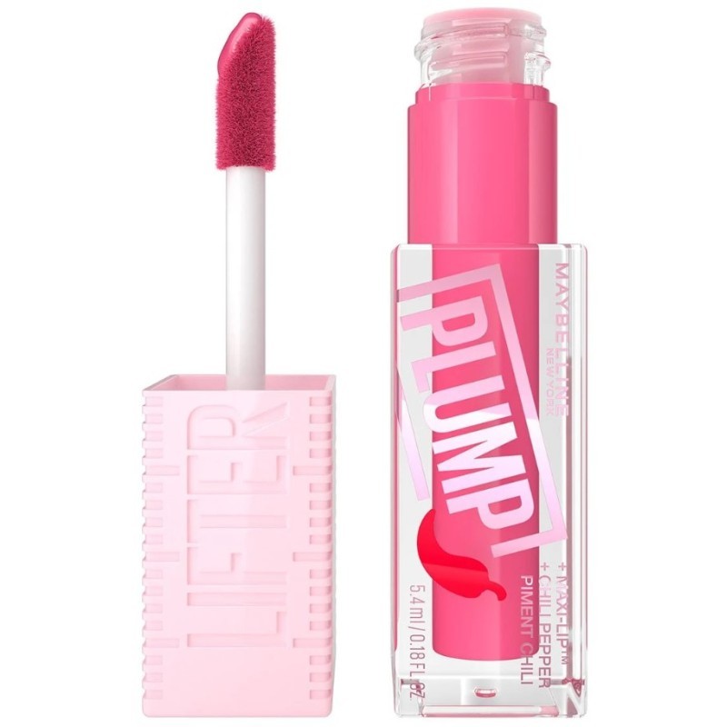 Maybelline Lifter Plump Luciu de buze voluminos și hidratant Volum 003 Pink String