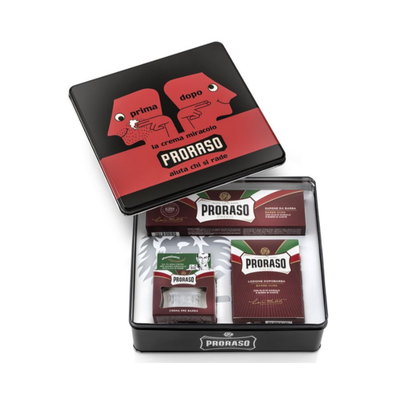 Proraso Vintage Selection Prima&Dopo - Nourish Set de 3 produse