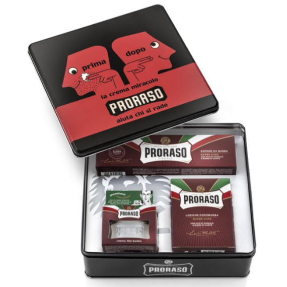 Proraso Vintage Selection Prima&Dopo - Nourish Set de 3 produse