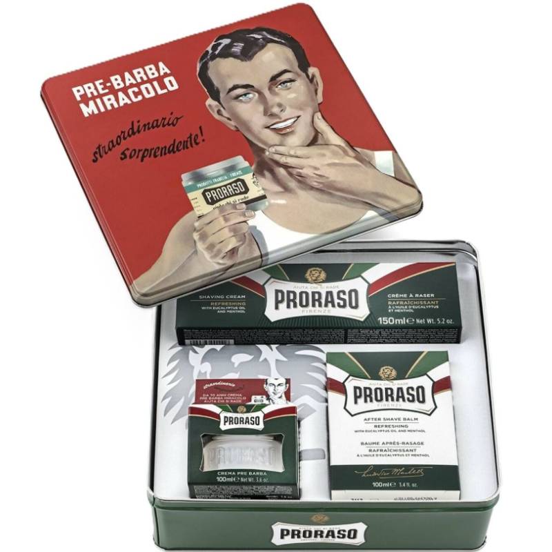 Proraso Vintage Selection Gino Refreshing Set de 3 produse