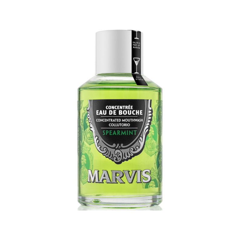 Marvis Spearmint Apă de gură concentrată cu aromă de mentă Volum 120 ml