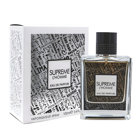 Fragrance World Supreme L'Homme Apă de parfum pentru Bărbați EDP