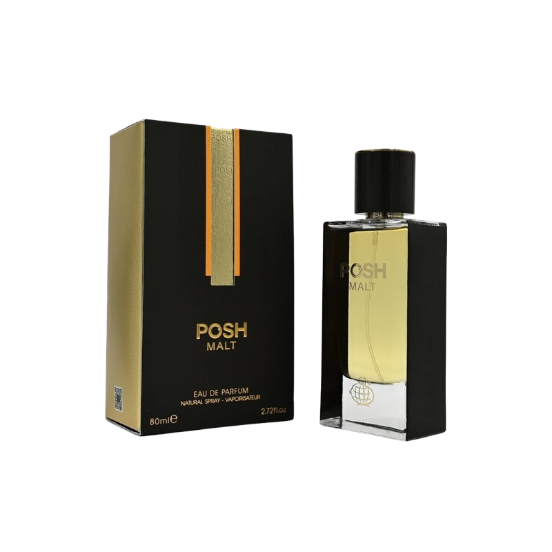 Fragrance World Posh Malt Apă de parfum pentru Bărbați EDP Volum 80 ml