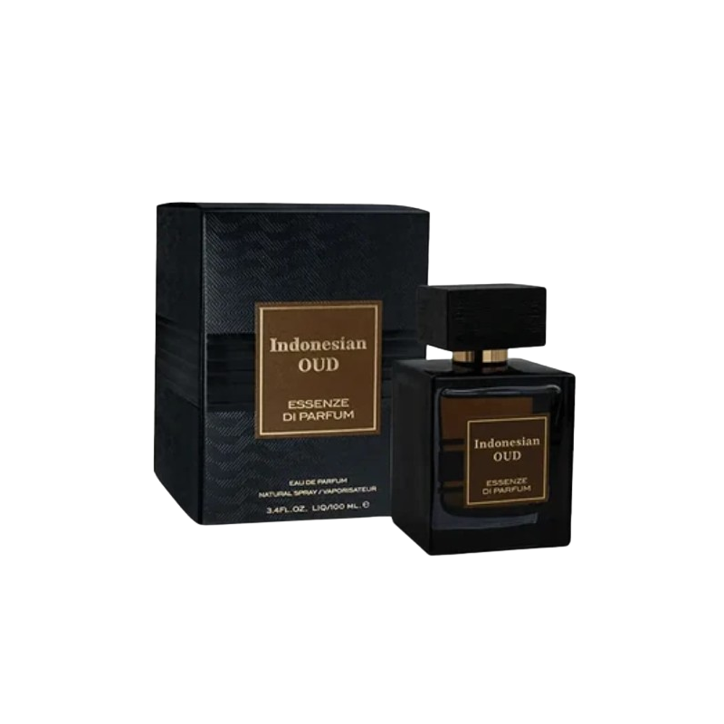 Fragrance World Indonesian Oud Essenza Di Parfum Apă de parfum pentru Bărbați EDP Volum 100 ml