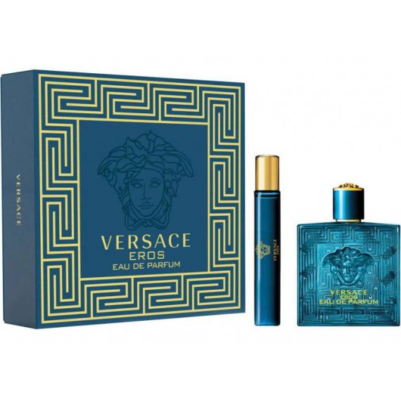 Set cadou Versace Eros Eau De Parfum pentru barbati
