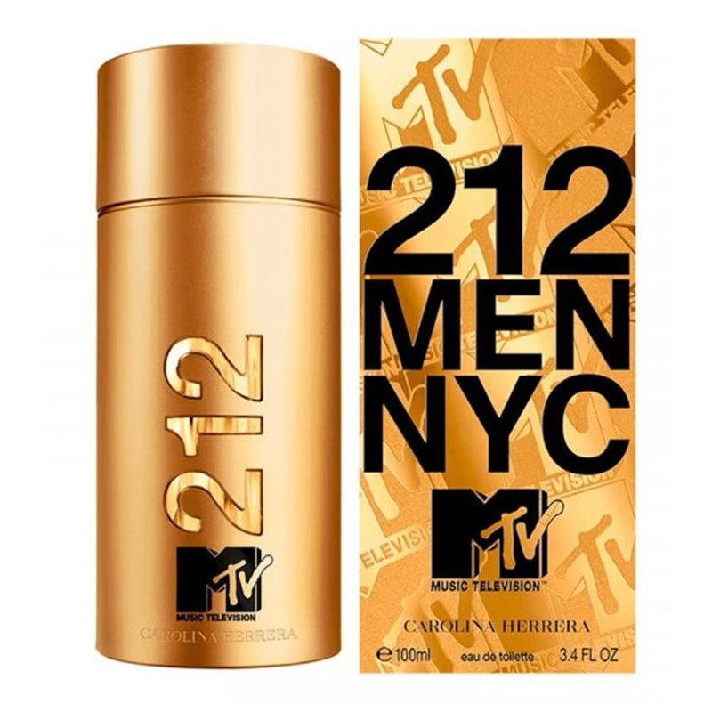 Carolina Herrera 212 Man MTV Eau de Toilette pentru bărbați EDT Volum 100 ml