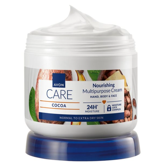 Avon Care Cocoa Cremă hrănitoare multifuncțională cu unt de cacao