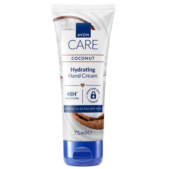 Avon Care Coconut Cremă hidratantă pentru mâini cu ulei de cocos