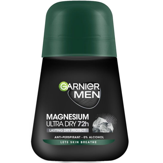 Garnier Men Magnesium Ultra Dry 72H Roll-on pentru bărbați