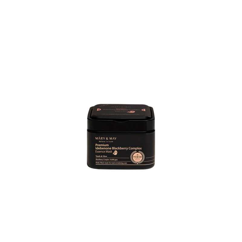 Mary and May Premium Idebenone Blackberry Complex Essence Mask Măști de față