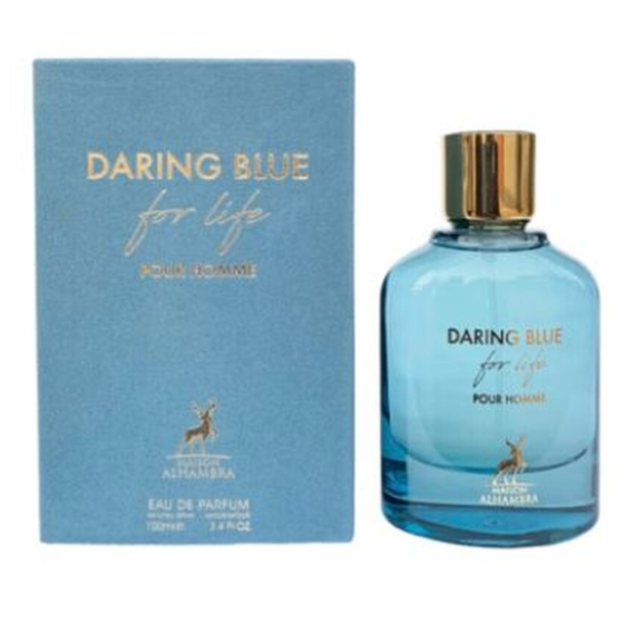 Maison Alhambra Daring Blue For Life Pour Homme Apă de parfum pentru Bărbați EDP