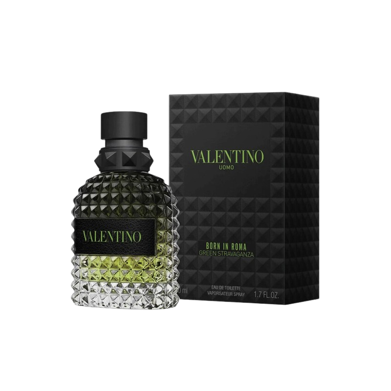 Valentino Uomo Born In Roma Green Stravaganza Apă de toaletă pentru Bărbați EDT Volum 50 ml