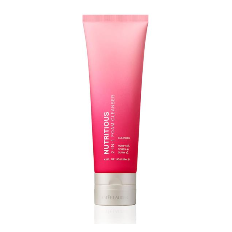 Estée Lauder Nutritious 2in1 Foam Cleanser Spumă demachiantă pentru față Volum 125 ml