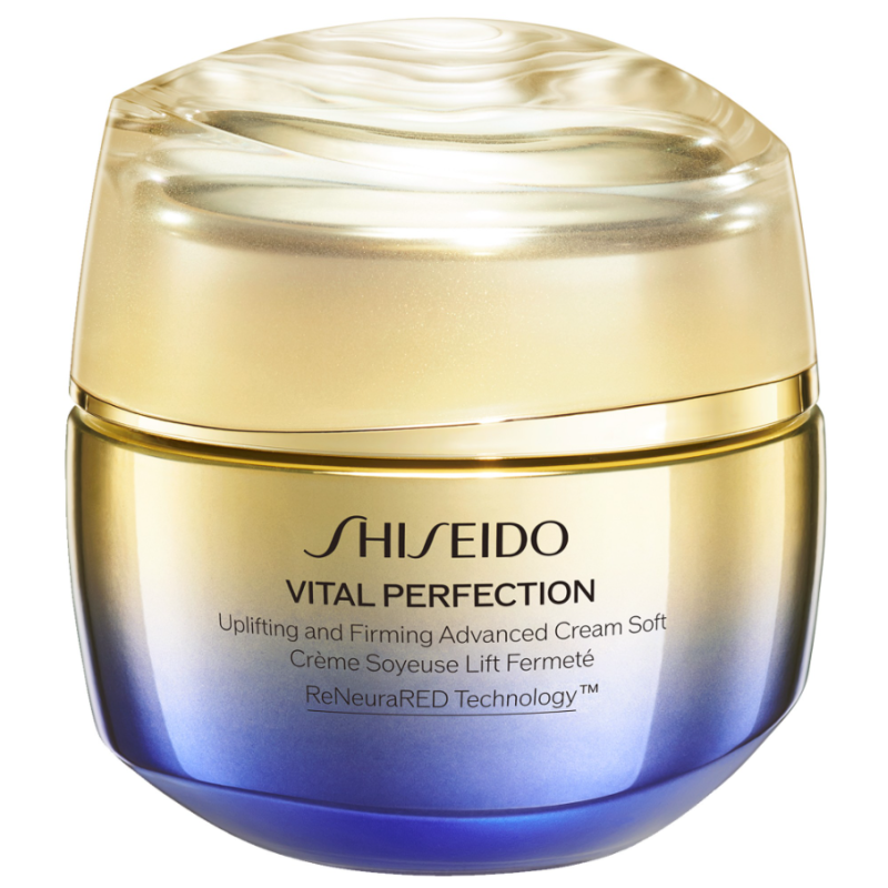 Shiseido Vital Perfection Uplifting and Firming Advanced Cream Soft Cremă de față catifelantă cu efect de lifting sporit Volum 50 ml