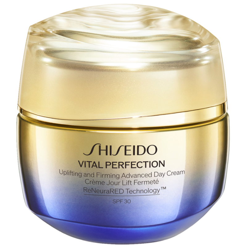 Shiseido Vital Perfection Uplifting and Firming Advanced Day Cream SPF 30 Cremă de zi cu efect de lifting intensificat Volum 50 ml