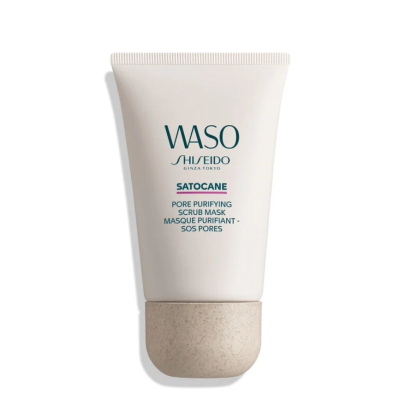 Shiseido Waso Satocane Pore Purifying Scrub Mask Mască curățătoare și exfoliantă Volum 80 ml