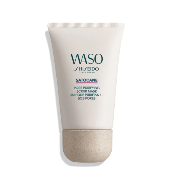 Shiseido Waso Satocane Pore Purifying Scrub Mask Mască curățătoare și exfoliantă