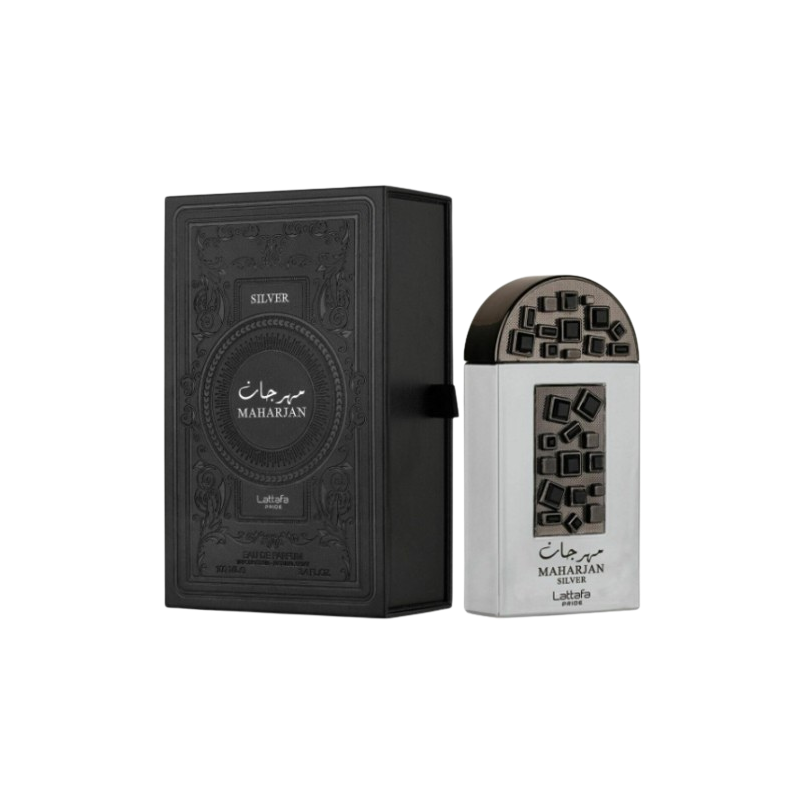 Lattafa Maharjan Silver Apă de parfum Unisex EDP Volum 100 ml