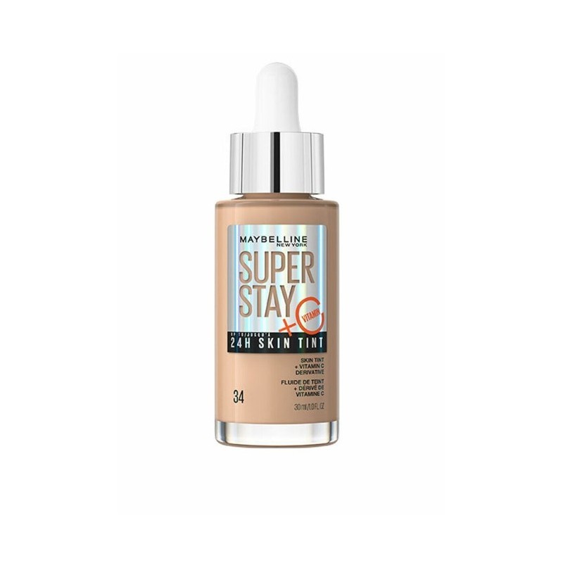 Maybelline Super Stay Skin Tint Ser de față tonifiant Volum C-34