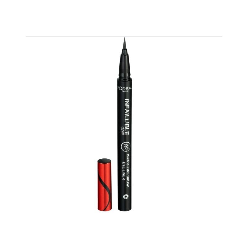 L'Oréal Infallible Micro Fine Eyeliner de precizie cu vârf ultra subțire Volum 01 Obsidian Black