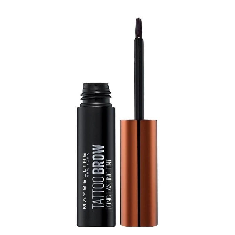 Maybelline Tattoo Brow Gel de lungă durată pentru sprâncene Volum Maro inchis