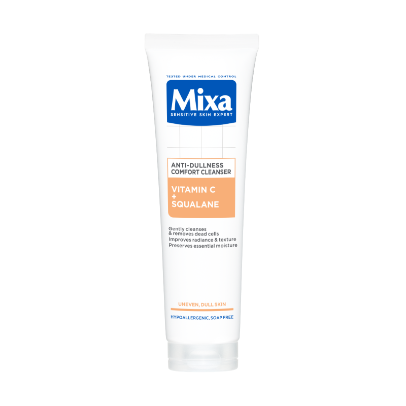 Mixa Gel de curățare pentru față împotriva pielii ofilite Volum 150 ml