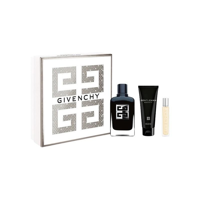 Givenchy Gentleman Society Set cadou pentru bărbați Volum EDP 100 ml + EDP 12,5 ml + 75 ml gel de duș
