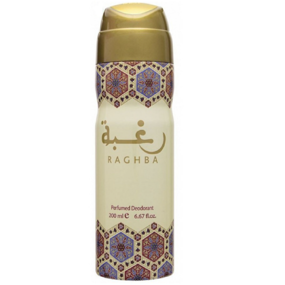 Lattafa Raghba Deodorant spray unisex