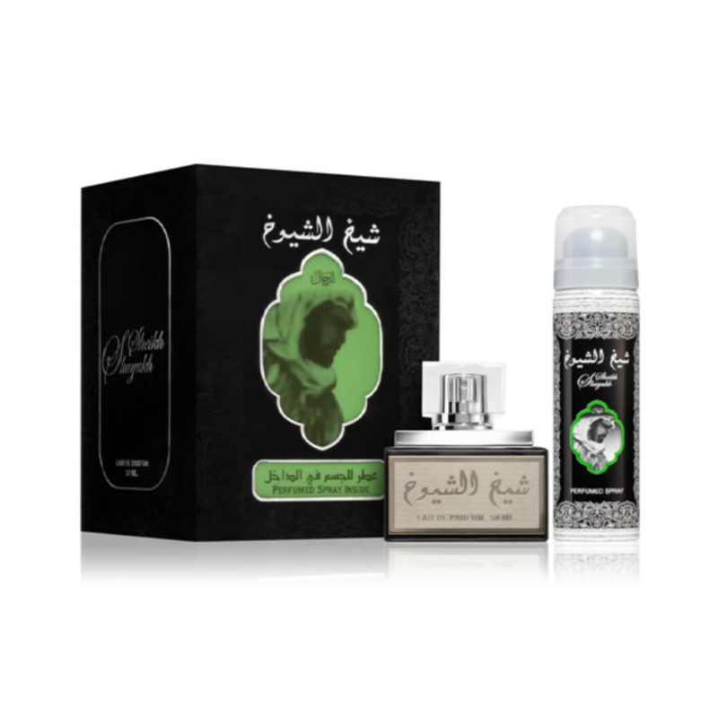 Lattafa Sheikh Al Shuyukh Black Set cadou Unisex