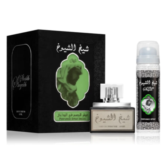 Lattafa Sheikh Al Shuyukh Black Set cadou Unisex