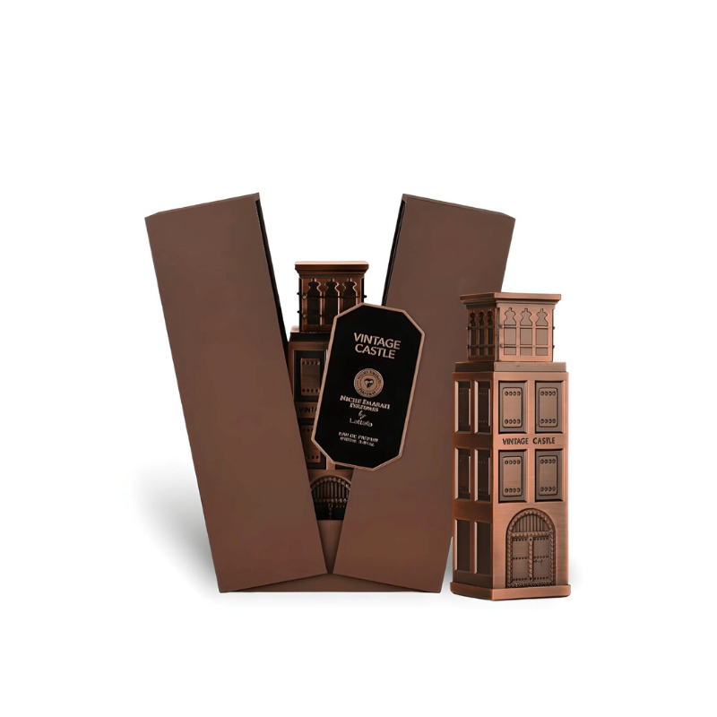 Lattafa Niche Emarati Vintage Castle Eau de Parfum pentru bărbați EDP