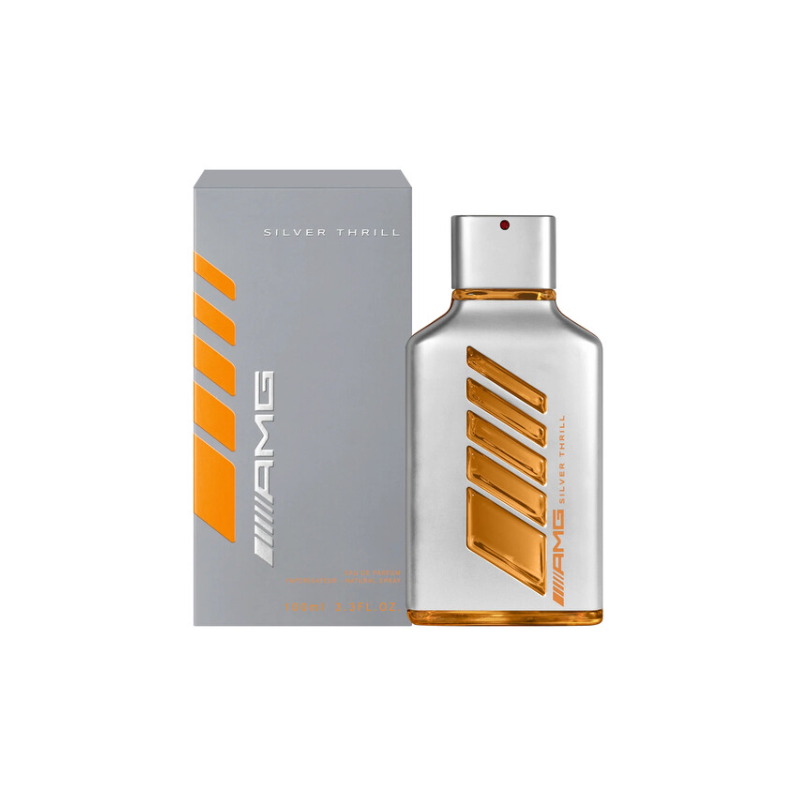 Mercedes Benz AMG Silver Thrill Apă de parfum pentru Bărbați EDP Volum 100 ml