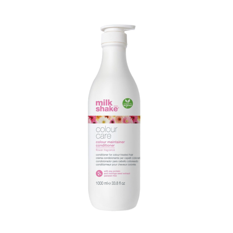 Milk Shake Colour Care Colour Maintainer Conditioner Flower Balsam pentru menținerea culorii părului Volum 1000 ml