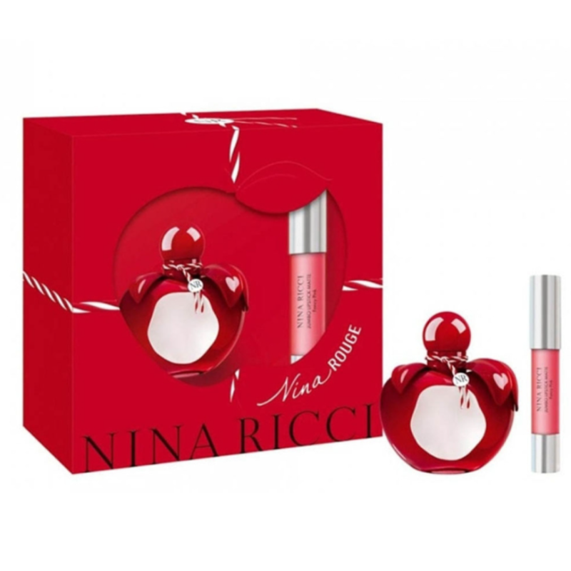 Nina Ricci Rouge Set cadou pentru Femei Volum EDT 50 ml + ruj