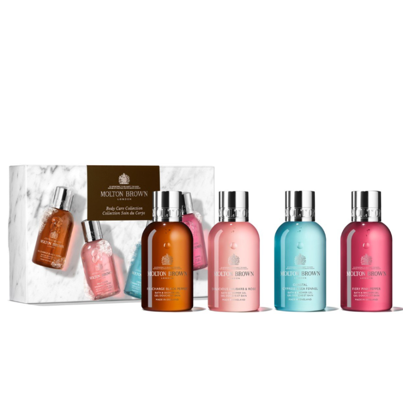Molton Brown Gel de baie și duș Volum 4 x 100 ml