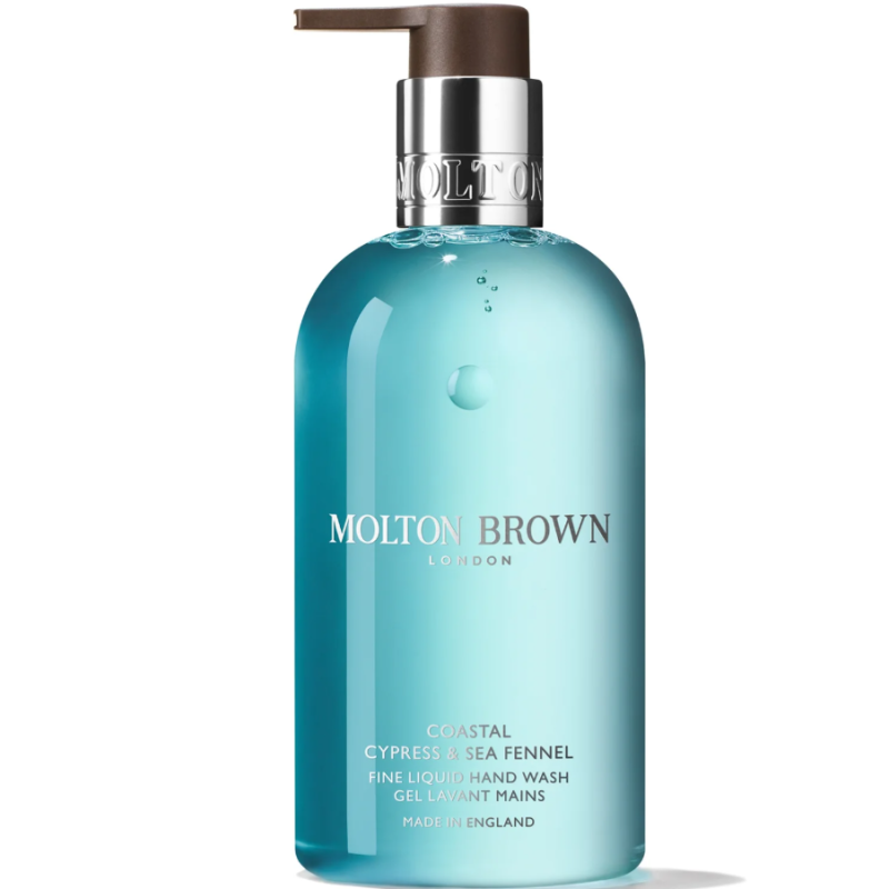 Molton Brown Coastal Cypress Sea Fennel Hand Gel Gel de mâini de curățare Volum 300 ml