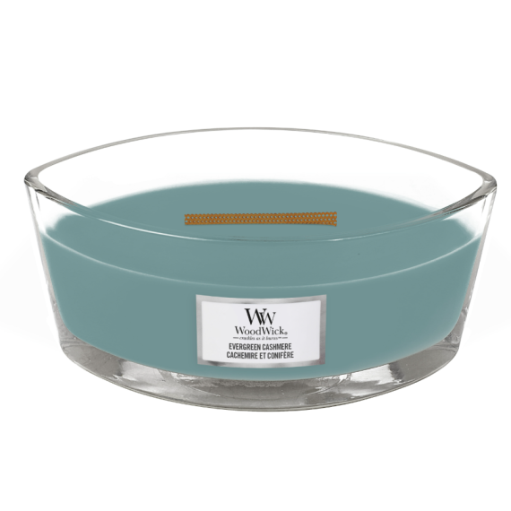 WoodWick Evergreen Cashmere Lumânare parfumată