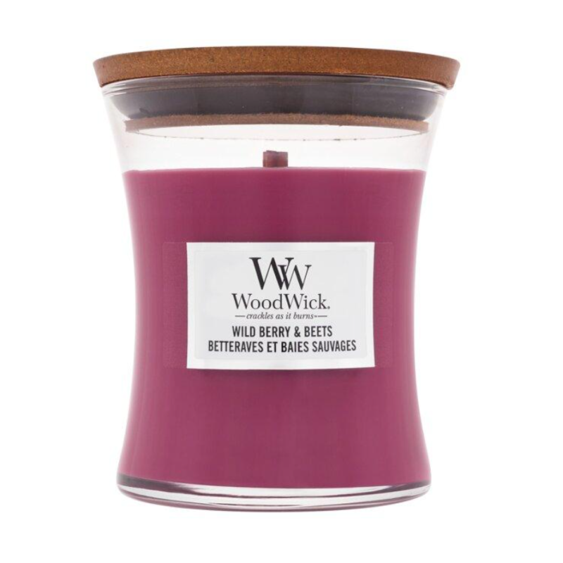 WoodWick Wild Berry Beets Lumânare parfumată Volum 275 g.