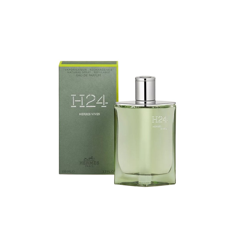 Hermes H24 Herbes Vives Apă de parfum pentru Bărbați EDP Volum 100 ml Reîncărcabil