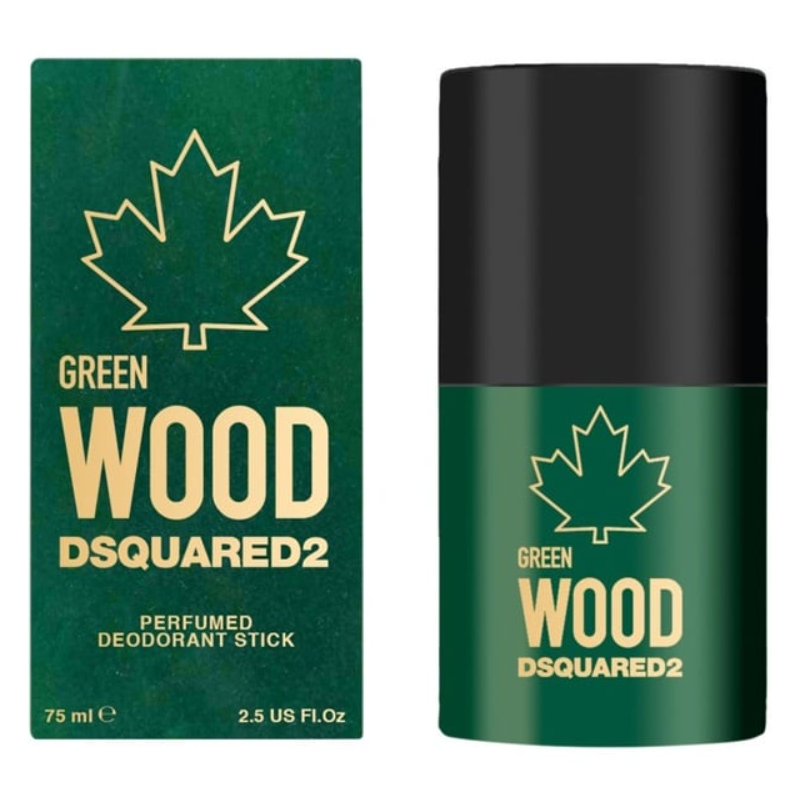 Dsquared2 Green Wood Deodorant Stick pentru bărbați Volum 75 ml