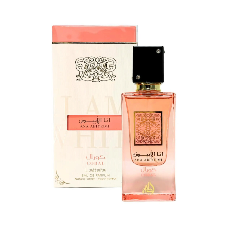 Lattafa Ana Abiyedh Coral Apă de parfum Unisex EDP Volum 60 ml